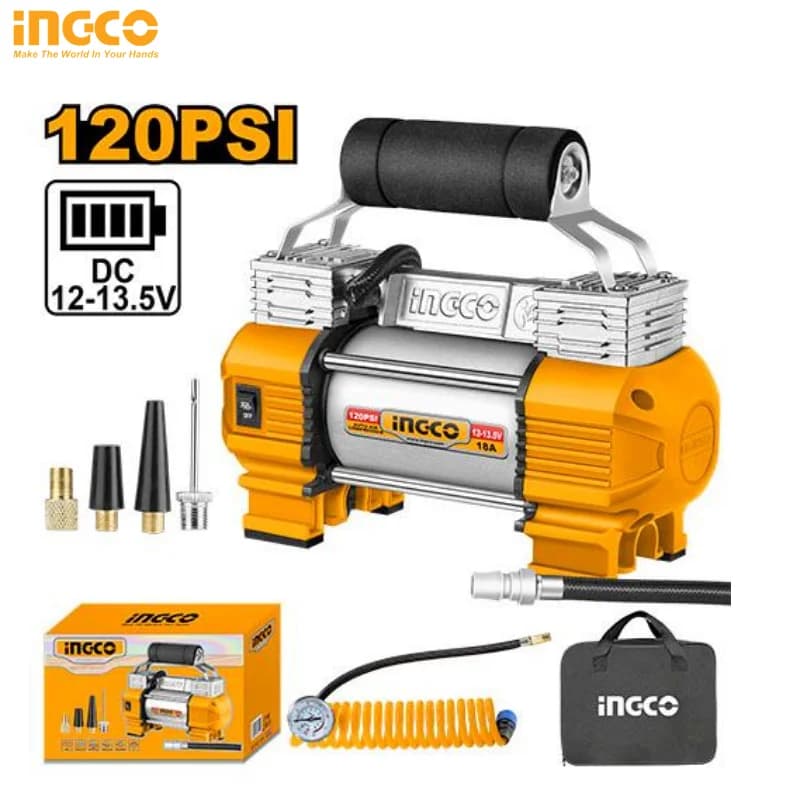COMPRESSEUR 12V DOUBLE CELENDRE  AAC2508