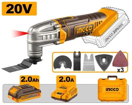 MULTI FONCTION INGCO 20V 1-BATTERIE CMLI20228